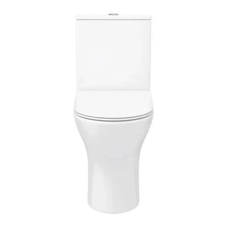 Alps Modern Rimless Short Projection Toilet + Soft Closing Seat 5 Alps Modern Rimless Short Projection Toilet + Soft Closing Seat - Image 3
