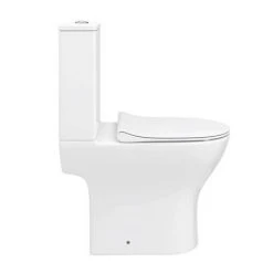 Alps Modern Rimless Short Projection Toilet + Soft Closing Seat 12 Alps Modern Rimless Short Projection Toilet + Soft Closing Seat -toilet shop ALP350 d4 460