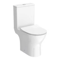 Alps Modern Rimless Short Projection Toilet + Soft Closing Seat 13 Alps Modern Rimless Short Projection Toilet + Soft Closing Seat -toilet shop ALP350 d6 460