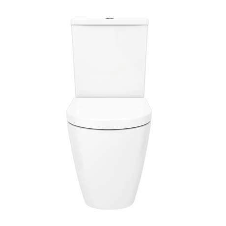 Bianco Close Coupled Modern Toilet + Soft Close Seat 4 Bianco Close Coupled Modern Toilet + Soft Close Seat - Image 2