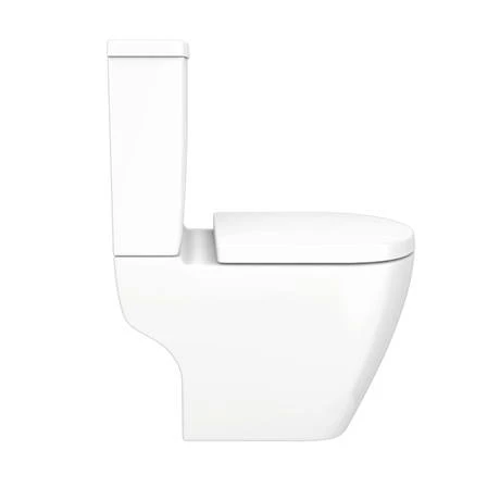 Bianco Close Coupled Modern Toilet + Soft Close Seat 5 Bianco Close Coupled Modern Toilet + Soft Close Seat - Image 3