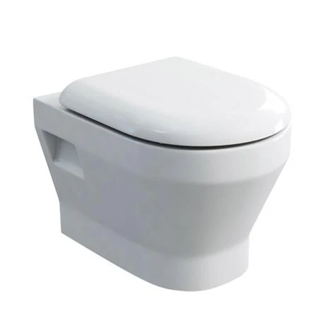 Britton Bathrooms - Curve Wall hung WC with soft close seat -toilet shop Britton Bathrooms Curve Wall hung WC with Soft Close Seat p