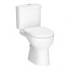 Cove Rimless Close Coupled Toilet + Soft Close Seat