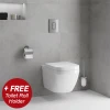 Grohe Solido Euro / Arena Complete WC 5 in 1 Pack + FREE TOILET ROLL HOLDER
