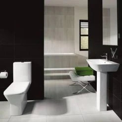 RAK Summit Close Coupled Toilet + Soft Close Seat -toilet shop RAK Summit Close Coupled Toilet with Soft Close Seat n d1 460