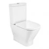Roca The Gap Rimless Close Coupled Toilet + Compact Soft Close Seat -toilet shop RCGPWC1 P