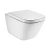 Roca The Gap Rimless Wall Hung Toilet + Compact Soft Close Seat 1 Roca The Gap Rimless Wall Hung Toilet + Compact Soft Close Seat -toilet shop RCGPWC3 P