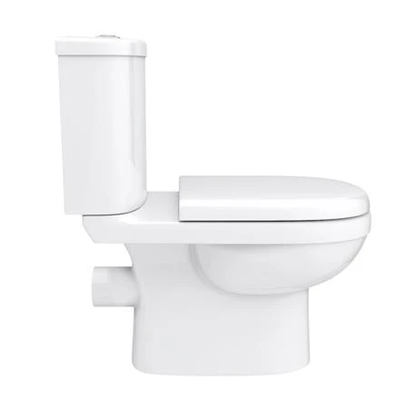 Sofia Modern Close Coupled Toilet + Soft-Close Seat 6 Sofia Modern Close Coupled Toilet + Soft-Close Seat - Image 4