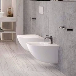 RAK Sensation Rimless Wall Hung Pan + Soft-Close Seat 7 RAK Sensation Rimless Wall Hung Pan + Soft-Close Seat -toilet shop SENWHPANSC MX D2 460 1