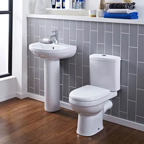 Sofia Modern Close Coupled Toilet + Soft-Close Seat 4 Sofia Modern Close Coupled Toilet + Soft-Close Seat - Image 2