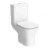 Toreno Round Rimless Close Coupled Toilet + Soft Close Seat 1 Toreno Round Rimless Close Coupled Toilet + Soft Close Seat -toilet shop TRRWC prod