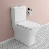 Venice Modern BTW Close Coupled Toilet + Soft Close Seat 1 Venice Modern BTW Close Coupled Toilet + Soft Close Seat -toilet shop VBTWCC prod